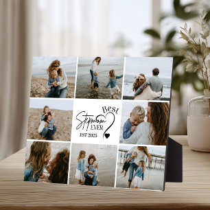 Plaque Photo 9 Meilleure Belle-Mère Personnalisée Collage de Ph