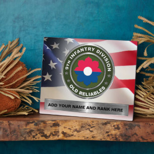 Plaque Photo 9e division d'infanterie