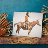 Plaque Photo A Cheyenne Brave, 1901 (Côté)