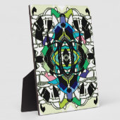 Plaque Photo à damiers (Côté)