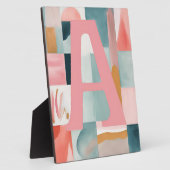 Plaque Photo A in Pink AI art (Côté)