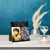 Plaque Photo À la Mémoire de ceux que j'aime (Insitu)