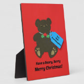 Plaque Photo À ma chère petite-fille à Noël (Côté)