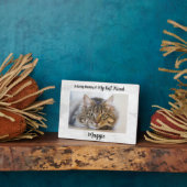 Plaque Photo À mémoire aimante - Condoléances pour la perte de  (Côté)