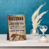 Plaque Photo À mon mari | Citations D'Amour Au Mari (Côté)
