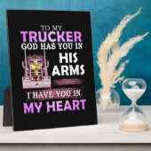 Plaque Photo À mon routier (Côté)
