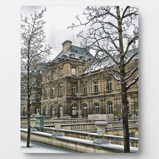 Plaque Photo À Paris (Devant)