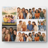 Plaque Photo A True Friendship | Friendship Day | Inspirational (Devant)