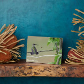 Plaque Photo Abeille de colibri et de miel (Côté)