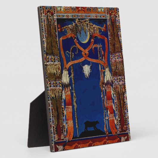 Plaque Photo Absaroka ou Apsarokee (Côté)