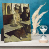 Plaque Photo Absinthe Drinker ou L'Absinthe by Edgar Degas (Côté)