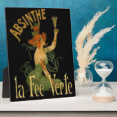 Plaque Photo Absinthe La Fee (Côté)