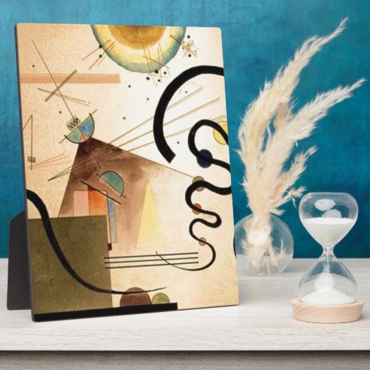 Plaque Photo Abstrait Kandinsky (Côté)