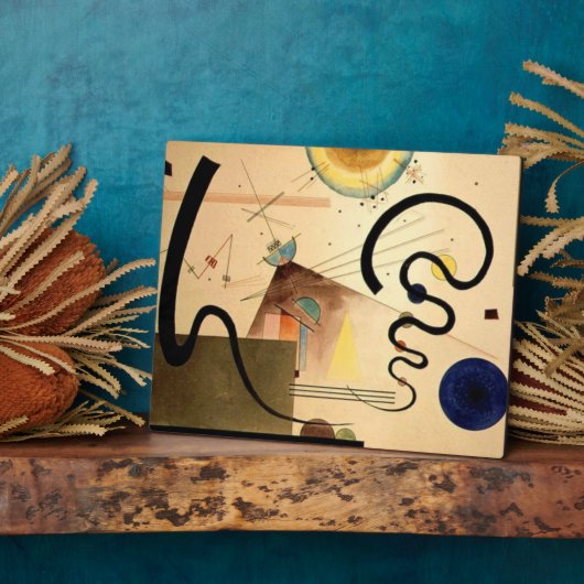 Plaque Photo Abstrait Kandinsky (Côté)