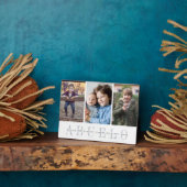 Plaque Photo Abuelo | Collage photo pour petits enfants (Côté)