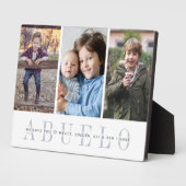 Plaque Photo Abuelo | Collage photo pour petits enfants (Côté)