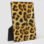 Plaque Photo Accessoires d'impression de fourrure léopard réali (Côté)