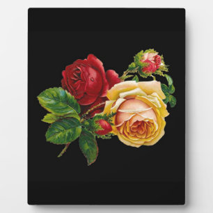 Plaque Photo Accessoires d'impression rose - noir, rouge, art v