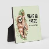 Plaque Photo Accrocher dans trois emplacements Brown Aquarelle (Recto)