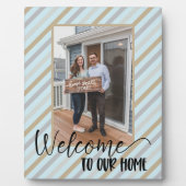 Plaque Photo Accueil Accueil Espace photo personnalisé (Devant)