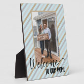 Plaque Photo Accueil Accueil Espace photo personnalisé (Côté)