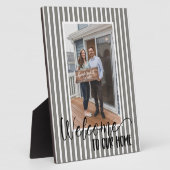 Plaque Photo Accueil Accueil Espace photo personnalisé (Côté)