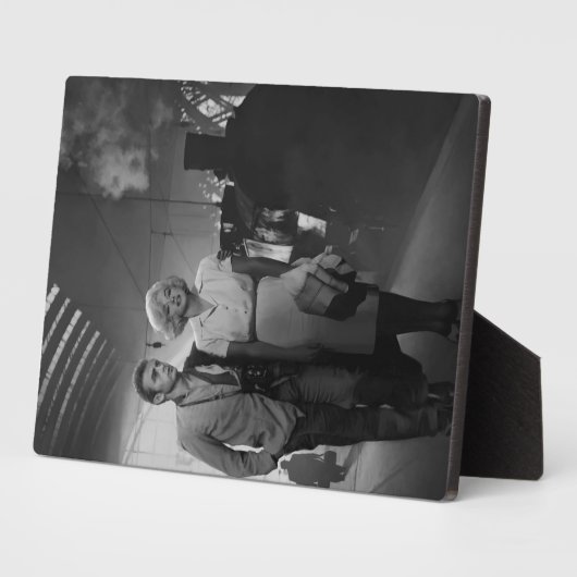 Plaque Photo Adieu (Côté)