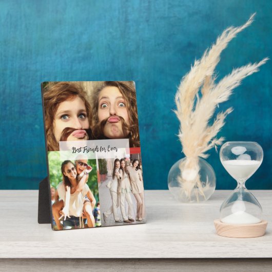 Plaque Photo ado/Gen Z stylisé Cute BFF esthétique (Côté)