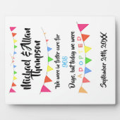 Plaque Photo Adoption From Foster Care Announcment gotcha day (Devant)