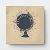 Plaque Photo Adventure More Hipster Globe (Devant)