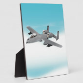 Plaque Photo Aéronefs bombardés A-10 (Côté)