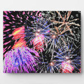 Plaque Photo Affichage Fireworks (Devant)