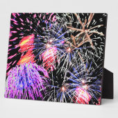 Plaque Photo Affichage Fireworks (Côté)