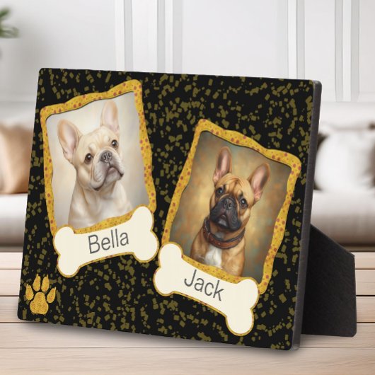 Plaque Photo Affichage photo Whimsical Chien Créer votre propre