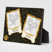 Plaque Photo Affichage photo Whimsical Chien Créer votre propre (Côté)