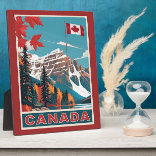 Plaque Photo Affiche Canada Travel