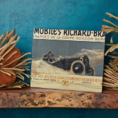 Plaque Photo Affiche montrant Automobiles Richard-Brasier gagna (Côté)