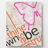 Plaque Photo Affiche motivationnelle (Devant)