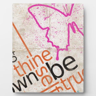 Plaque Photo Affiche motivationnelle