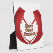 Plaque Photo Afficher un peu de respect Imprimé (Côté)