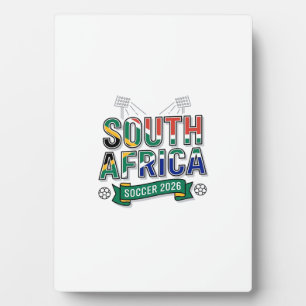 Plaque Photo Afrique du Sud Football 2026 Football Gras Pays Ty