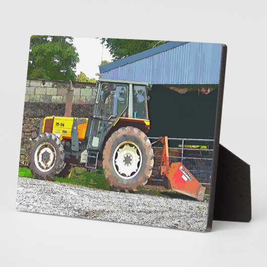 PLAQUE PHOTO AGRICULTURE (Côté)