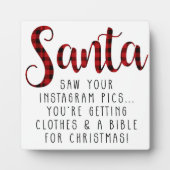 Plaque Photo Agritourisme Style Funny Noël SIGNE cadeau (Devant)