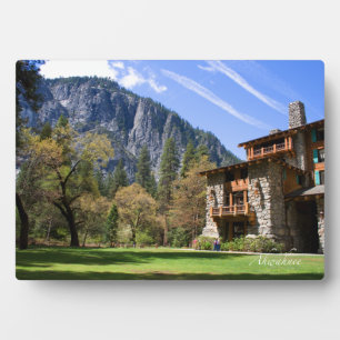 Plaque Photo Ahwahnee