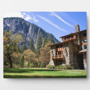 Plaque Photo Ahwahnee
