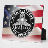 Plaque Photo Ailes à basse ouverture haute altitude (HALO) (Côté)