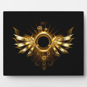 Plaque Photo Ailes de Steampunk