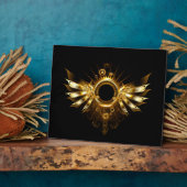 Plaque Photo Ailes de Steampunk (Côté)