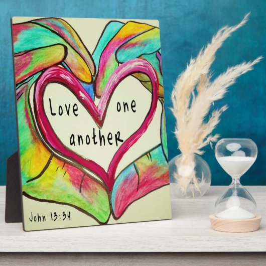 PLAQUE PHOTO AIME-TOI (Côté)