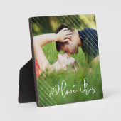 Plaque Photo Aimez ça | Moderne Urbaine Décontracté (Recto)